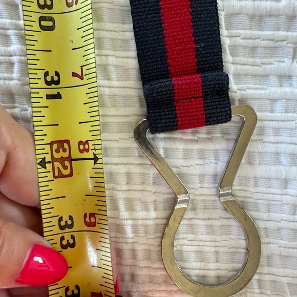 Waist belt bleu and red - Picture 5 of 6